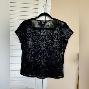 Etcetera Sequin Top